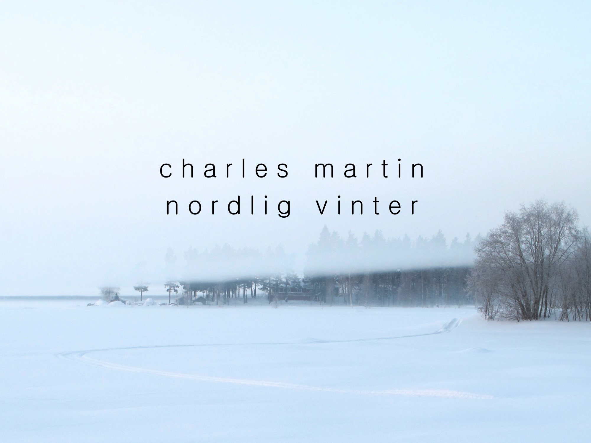 Cover of the Nordlig Vinter album showing a snow covered lake