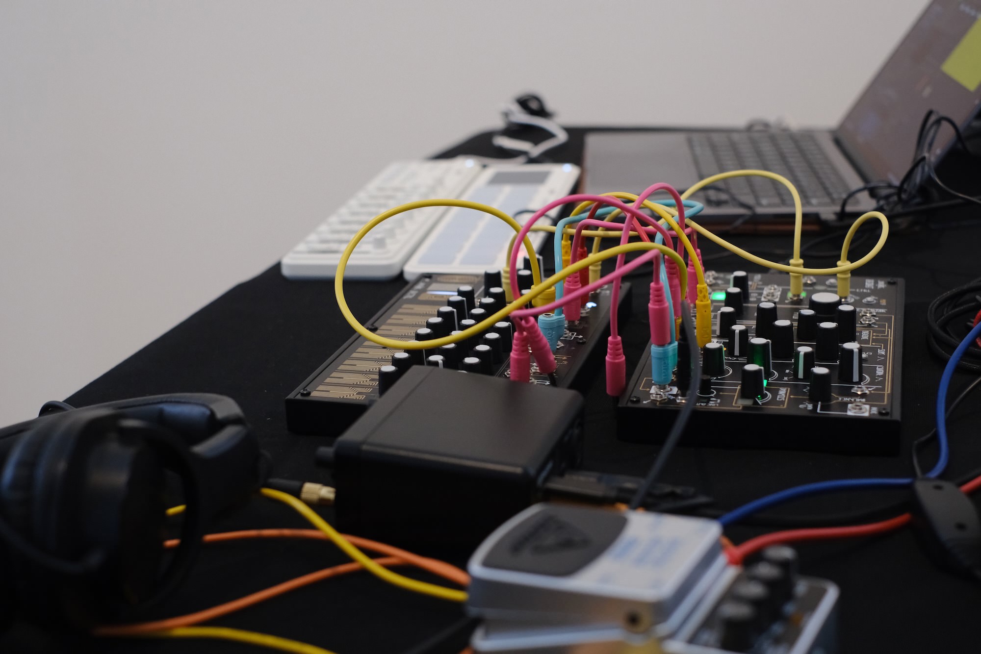 Yichen Wang's performance rig