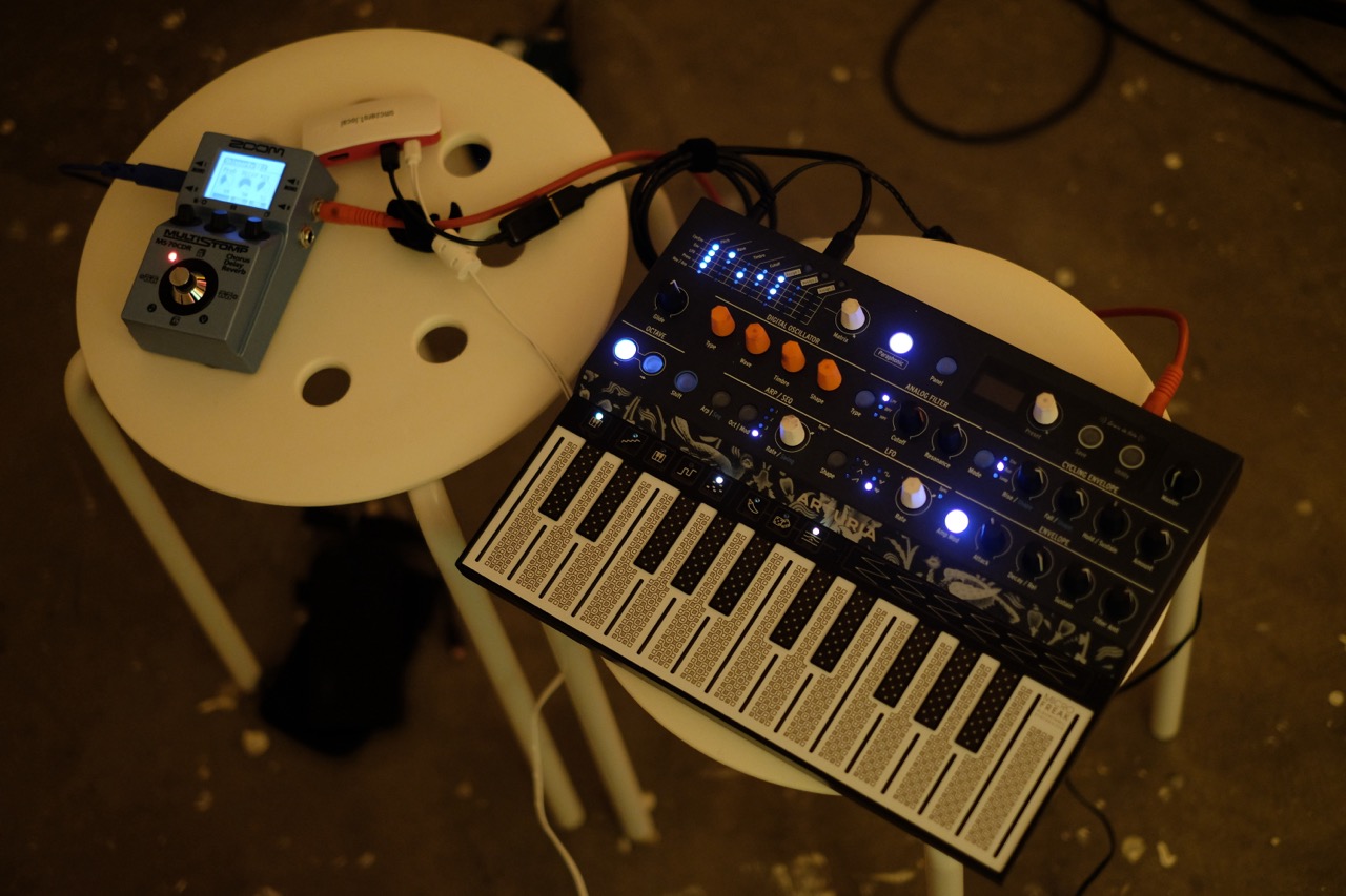Arturia MicroFreak driven by IMPSY.