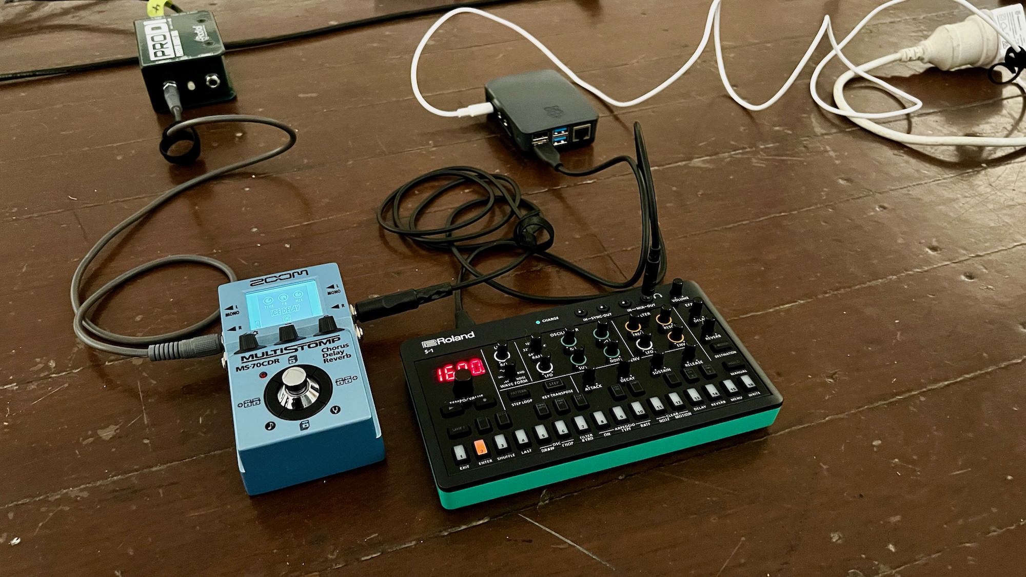 Korg S-1 with IMPSYpi controller.