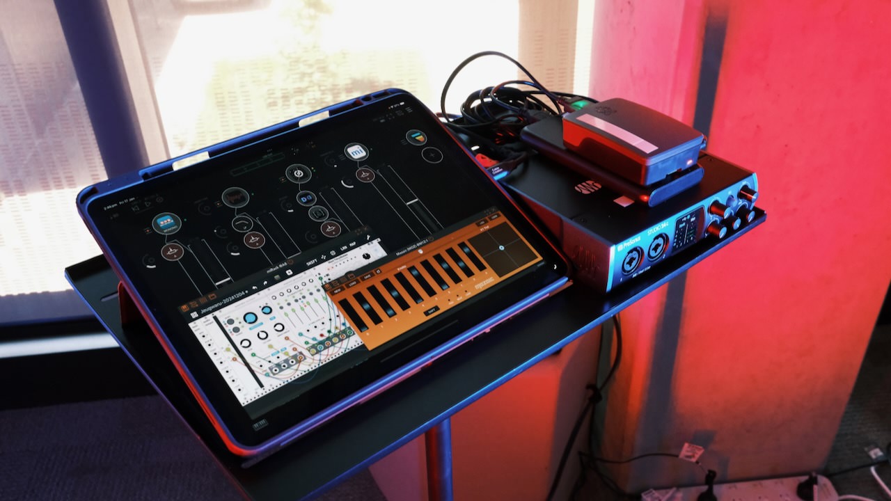 iPad-based IMPSY controller.