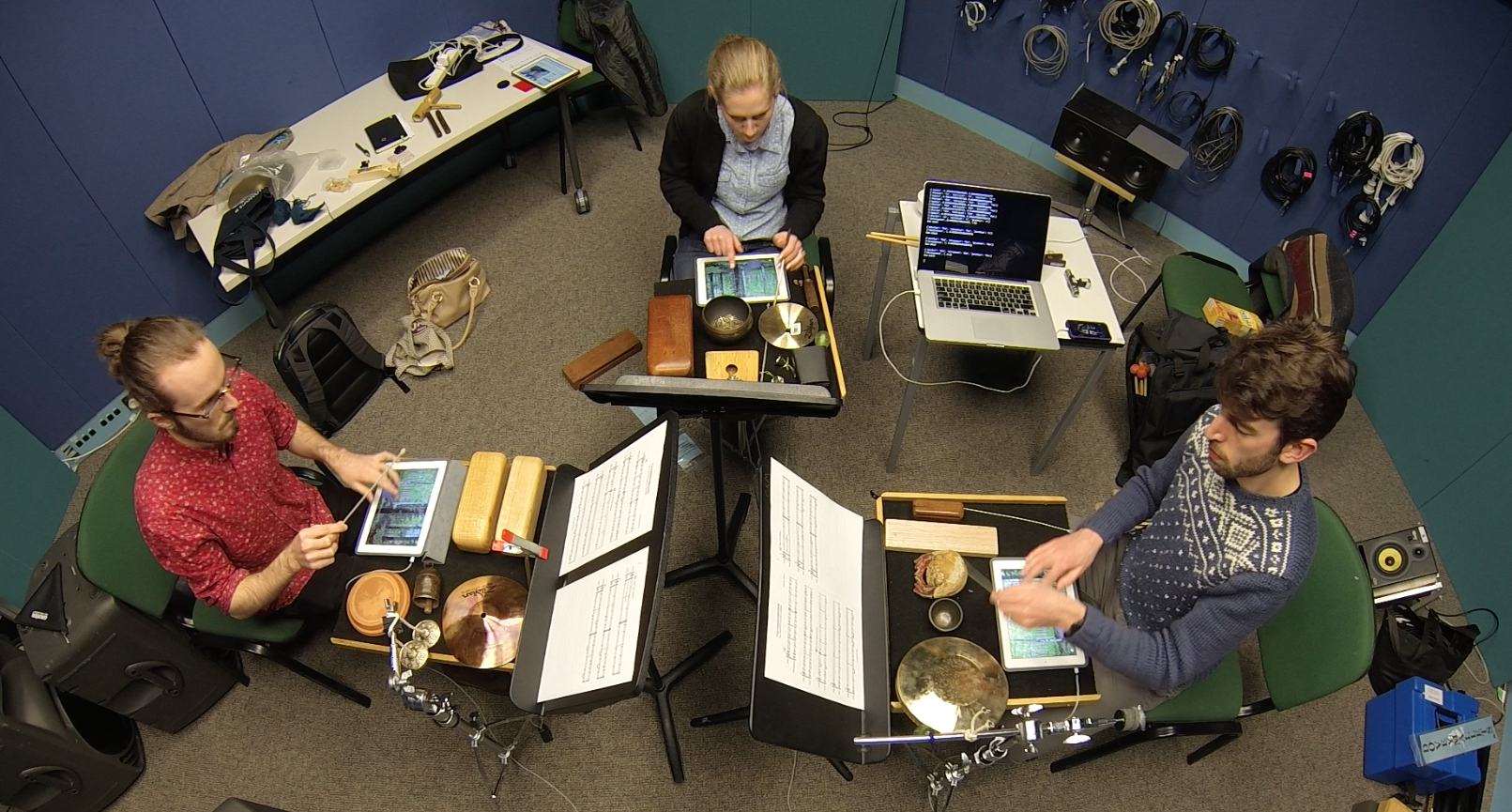Ensemble Metatone in rehearsal with Metatone Classifier